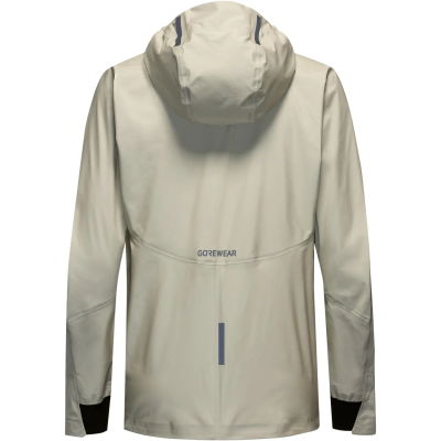 Veste running femme Gore Concurve GTX beige édition limitée