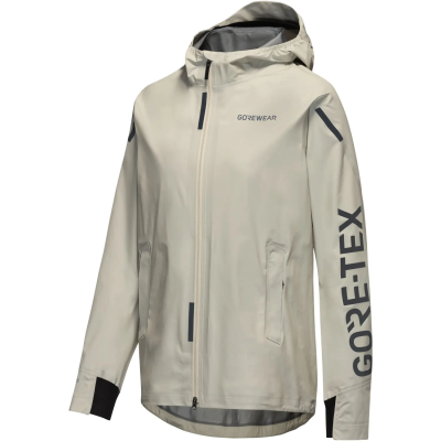 Veste running femme Gore Concurve GTX beige édition limitée