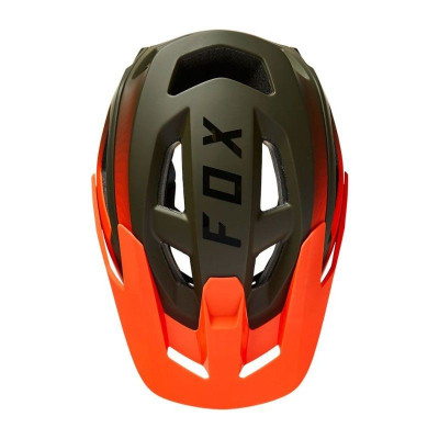 Casque VTT Fox Speedframe Pro MIPS kaki orange
