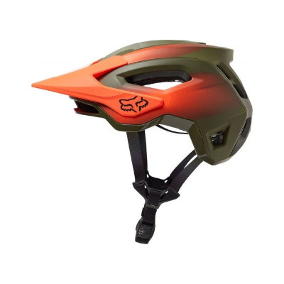 Casque VTT Fox Speedframe Pro MIPS kaki orange