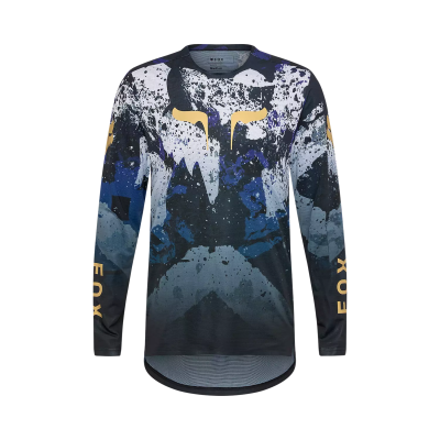 Maillot VTT Fox Flexair Goldstone violet manches longues M