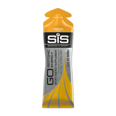 Gel SIS GO Energy Tropical 60 ml – Énergie rapide sport