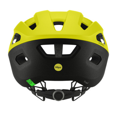 Casque vélo Smith Triad MIPS jaune/gris route & sport Casque vélo Smith Triad MIPS jaune/gris route & sport