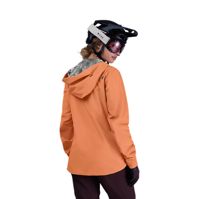 Veste VTT femme Fox Ranger 2.5L corail imperméable Veste VTT femme Fox Ranger 2.5L corail imperméable