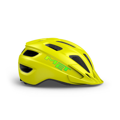 Casque MET Crackerjack jaune enfant sécurité et confort