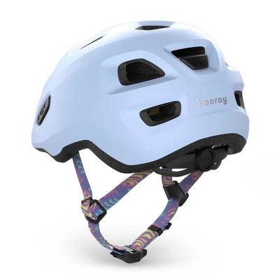 Casque vélo enfant MET Hooray lilas léger et sécurisé Casque vélo enfant MET Hooray lilas léger et sécurisé