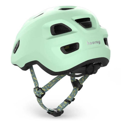 Casque vélo enfant MET Hooray dusted vert léger et sécurisé Casque vélo enfant MET Hooray dusted vert léger et sécurisé