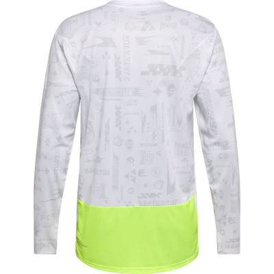 Maillot Fox Ranger LS Lunar SE réfléchissant blanc VTT homme Maillot Fox Ranger LS Lunar SE réfléchissant blanc VTT homme