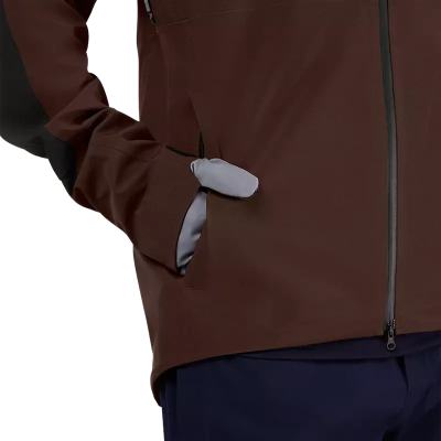 Veste Fox Defend 3L Water chocolat VTT imperméable respirante