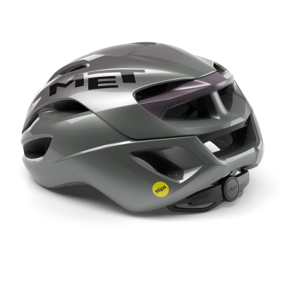 Casque MET Rivale MIPS Gris/Violet Route Taille M Cyclisme Casque MET Rivale MIPS Gris/Violet Route Taille M Cyclisme