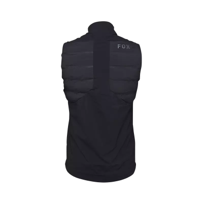 Veste VTT Fox Flexair Fire Hybrid sans manches - Noir