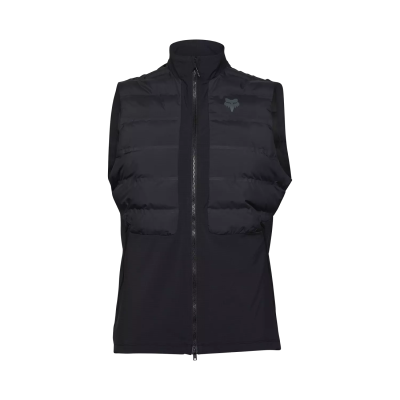 Veste VTT Fox Flexair Fire Hybrid sans manches - Noir