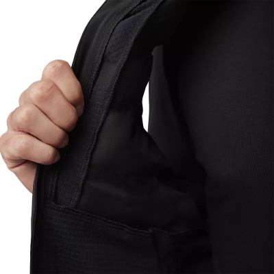 Veste VTT Fox Flexair Fire Hybrid sans manches - Noir