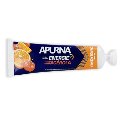 Gel Énergie Apurna Acérola Orange 35g – Booster Sportif