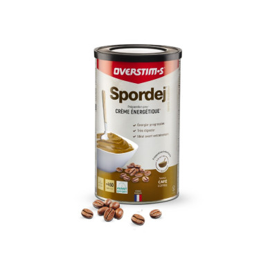 Spordej OVERSTIMS 700g Café – Énergie sans gluten avant effort