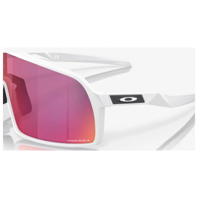 Oakley Sutro S Blanc/Rouge – Lunettes sport Prizm Road