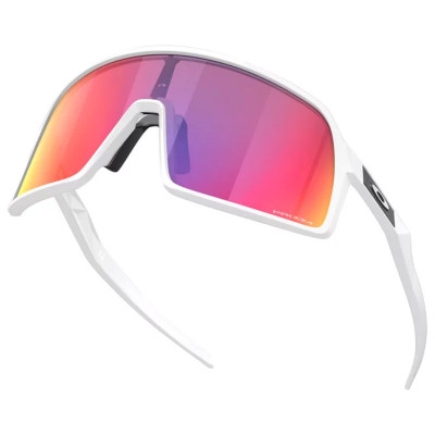Oakley Sutro S Blanc/Rouge – Lunettes sport Prizm Road