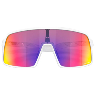 Oakley Sutro S Blanc/Rouge – Lunettes sport Prizm Road