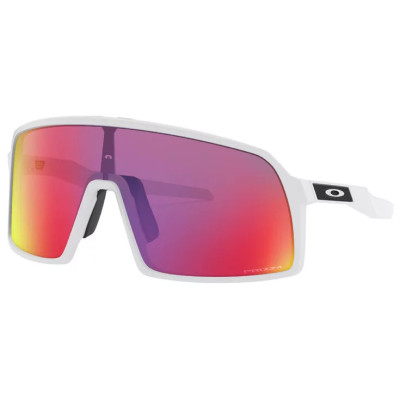 Oakley Sutro S Blanc/Rouge – Lunettes sport Prizm Road