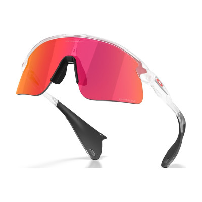 Oakley Stunt Devil S Blanc/Rouge – Verres Prizm 24K