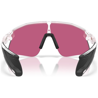 Oakley Stunt Devil S Blanc/Rouge – Verres Prizm 24K