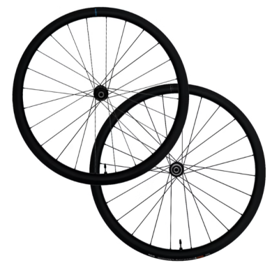 Paire Shimano RS710 C32 Carbone Tubeless Disc