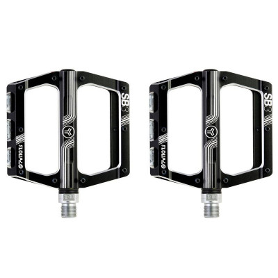 Flowy AM 2 pédales plates VTT aluminium noir