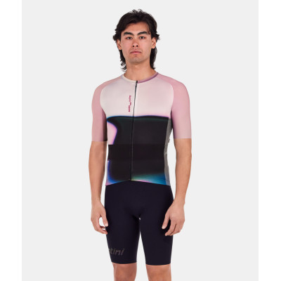 Maillot vélo Santini Luce – Léger, Respirant, Anti‑UV