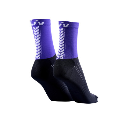 Chaussettes vélo femme Liv Custom Violettes Chaussettes vélo femme Liv Custom Violettes