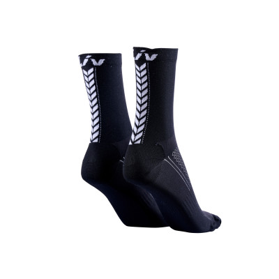Chaussettes vélo femme Liv Custom Noires & Blanches