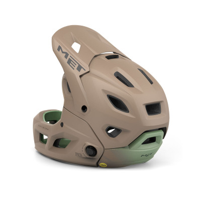 Casque MET Parachute MCR MIPS Marron – VTT Enduro Convertible Casque MET Parachute MCR MIPS Marron – VTT Enduro Convertible