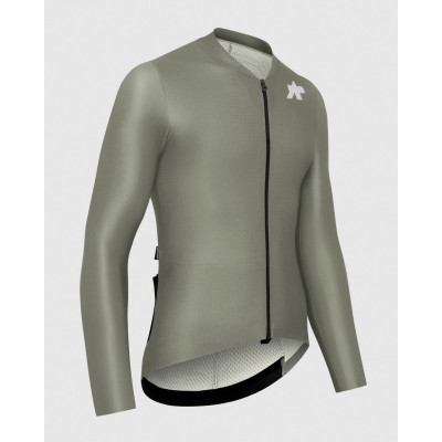 Maillot Assos Mille GT S11 EVO LS Edge Green Homme Maillot Assos Mille GT S11 EVO LS Edge Green Homme