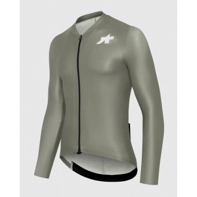 Maillot Assos Mille GT S11 EVO LS Edge Green Homme Maillot Assos Mille GT S11 EVO LS Edge Green Homme