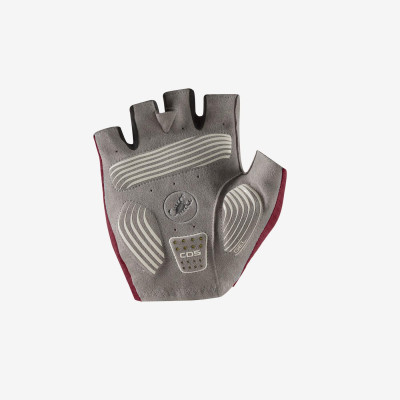 Gants Castelli Espresso Bordeaux – Gants Vélo Été