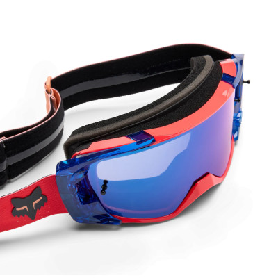 Masque Fox Vue Vision LE Bleu Rose – VTT Masque Fox Vue Vision LE Bleu Rose – VTT