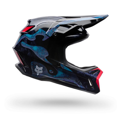 Casque Fox Rampage RS Vision LE Bleu – VTT