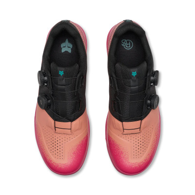 Chaussures Fox Union BOA Vision LE Rose Pêche – VTT Chaussures Fox Union BOA Vision LE Rose Pêche – VTT