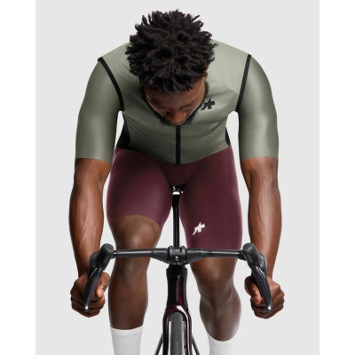 Gilet Assos Mille GT Wind S11 Vert – Coupe‑vent vélo homme Gilet Assos Mille GT Wind S11 Vert – Coupe‑vent vélo homme