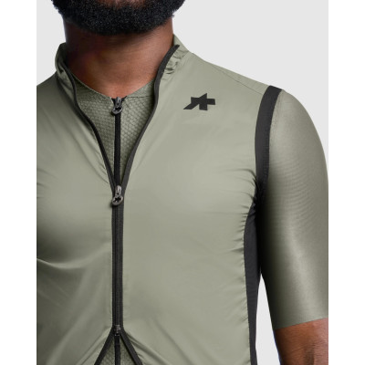 Gilet Assos Mille GT Wind S11 Vert – Coupe‑vent vélo homme Gilet Assos Mille GT Wind S11 Vert – Coupe‑vent vélo homme