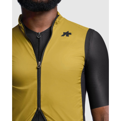 Gilet Assos Mille GT Wind S11 Golden Yellow – Coupe‑vent vélo Gilet Assos Mille GT Wind S11 Golden Yellow – Coupe‑vent vélo
