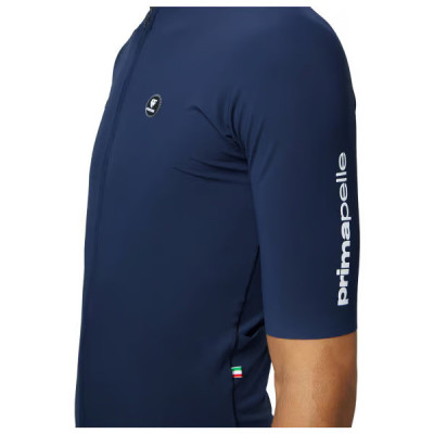 Maillot vélo Pissei Primapelle bleu marine – Homme