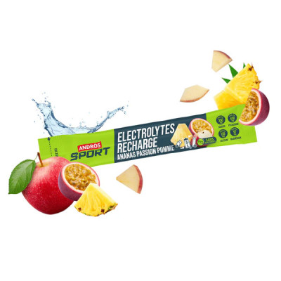 Stick Électrolytes Ananas Passion Pomme 25 g – Andros Sport