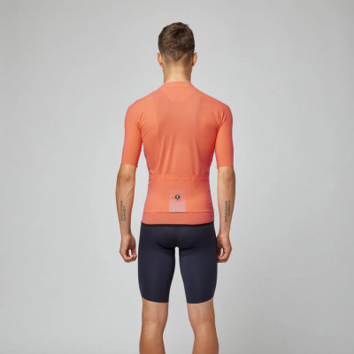 Maillot Pissei Primapelle Mandarine – Vélo homme été - Taille M Maillot Pissei Primapelle Mandarine – Vélo homme été - Taille M