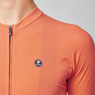 Maillot Pissei Primapelle Mandarine – Vélo homme été - Taille M Maillot Pissei Primapelle Mandarine – Vélo homme été - Taille M
