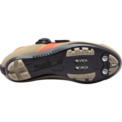 Chaussures VTT Sidi Aertis Femme Beige Corail SPD Chaussures VTT Sidi Aertis Femme Beige Corail SPD