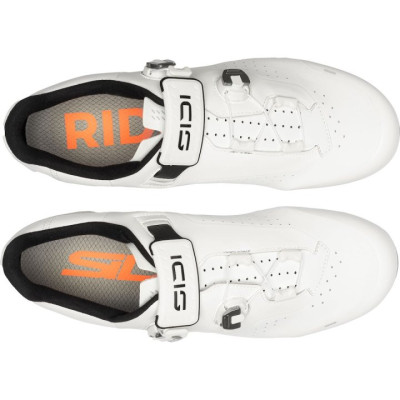 Chaussures Route Sidi Genius X Blanc – Performance & Confort Chaussures Route Sidi Genius X Blanc – Performance & Confort