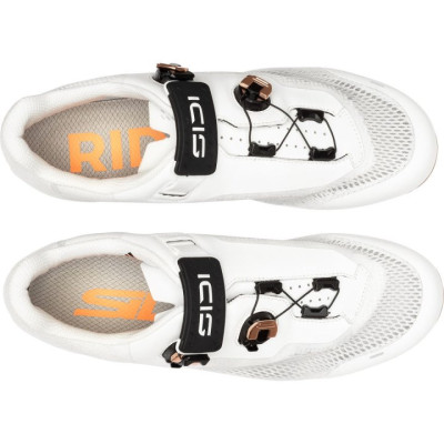 Chaussures Route Sidi Genius X Vapo Blanc – Performance & Confort