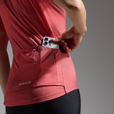 Maillot vélo femme Gore Spirit Haze corail - Taille XS