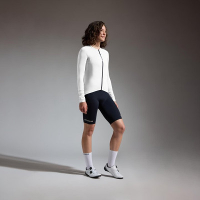 Maillot Gore Spinshift LS W blanc femme cyclisme Maillot Gore Spinshift LS W blanc femme cyclisme