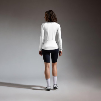 Maillot Gore Spinshift LS W blanc femme cyclisme Maillot Gore Spinshift LS W blanc femme cyclisme